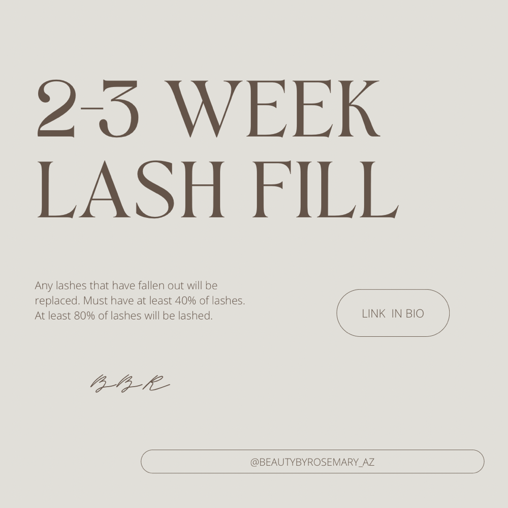 Hybrid Lash Fill