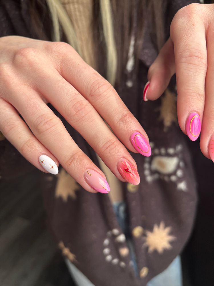 builder gel full set
