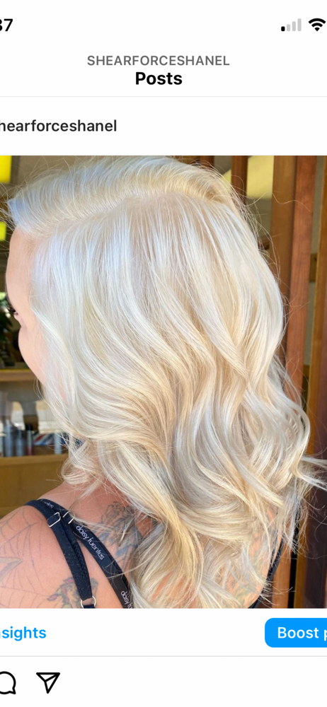 Bleach Touch Up And Tone