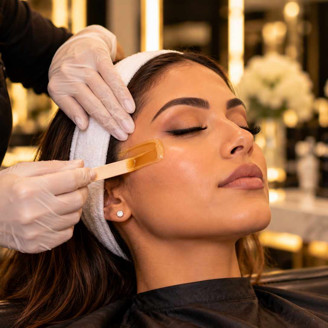 Facial Waxing at Ellie’s secret salon in Irvine, CA