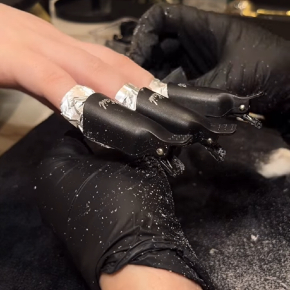 Gel Polish Removal at the cure nail studio in Eagan, MN