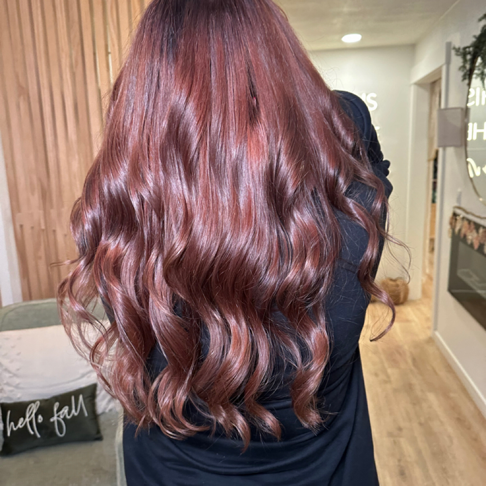 All Over Color Thick Hair at Naomi Pena in Puyallup, WA