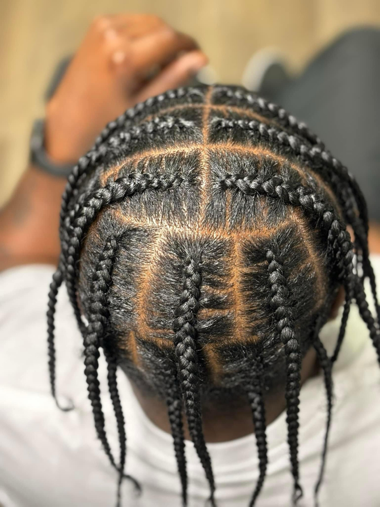 Mens Cornrows Full Head