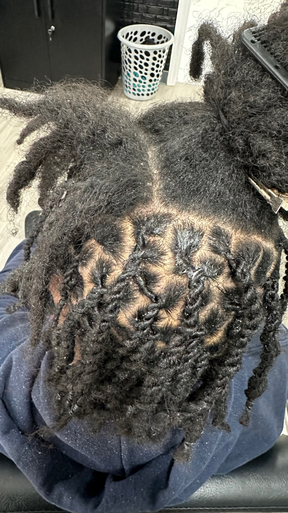 Traditional Lock Retwist W/shampoo
