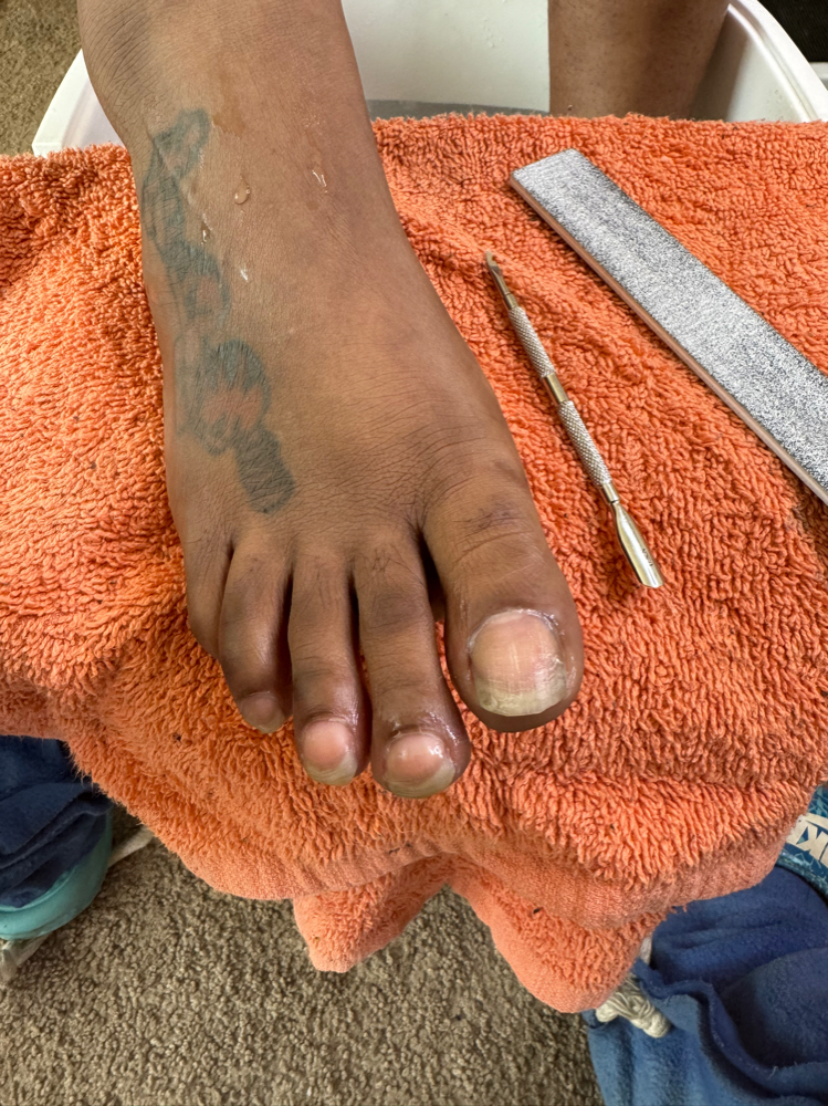 Pedicure at TuShai Hopkins in Saint Ann, MO