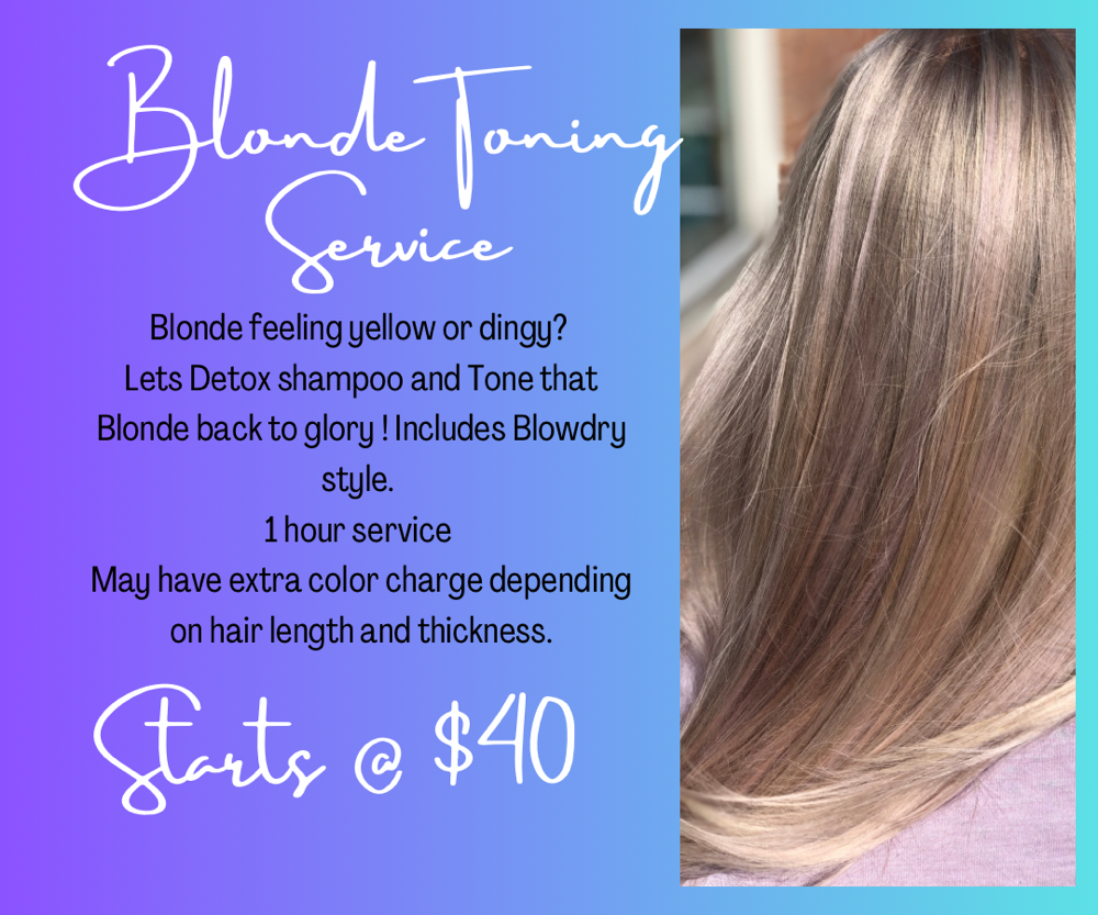 Blonde Toning