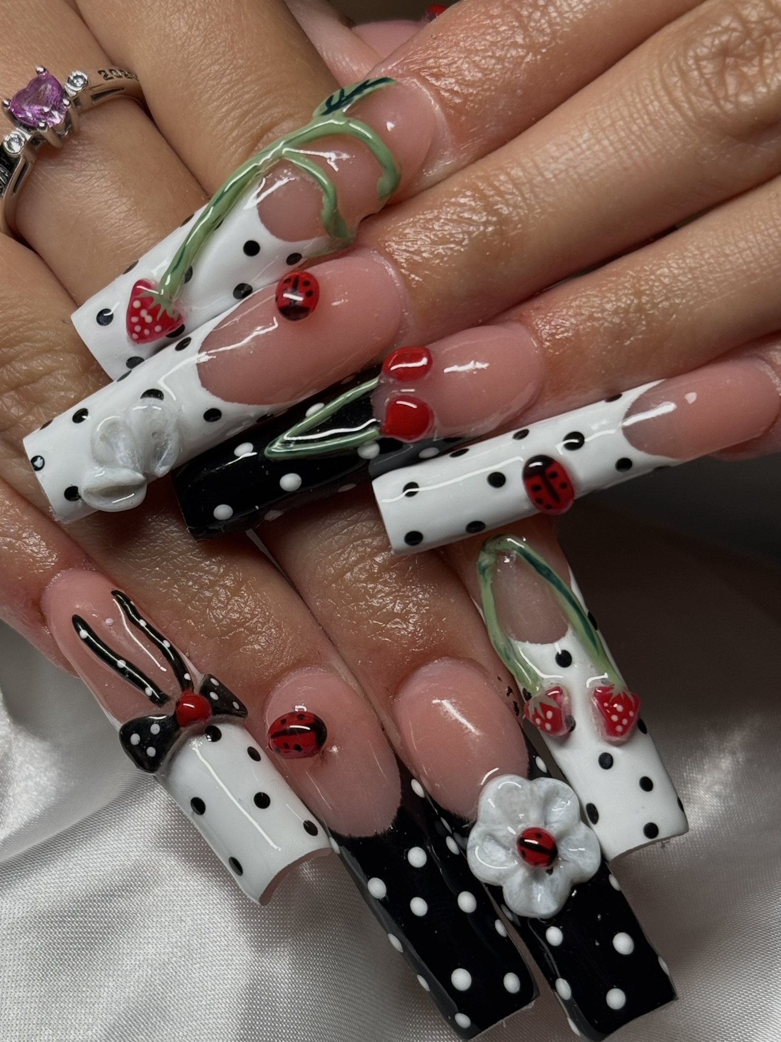 Acrylic Full Set/ Fill at Nails by Danalee in Goleta, CA