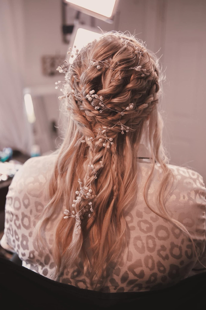 Special Occasion- half Up Half Down