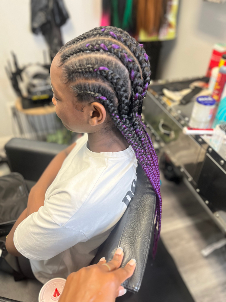 Cornrows (Includes Shampoo)