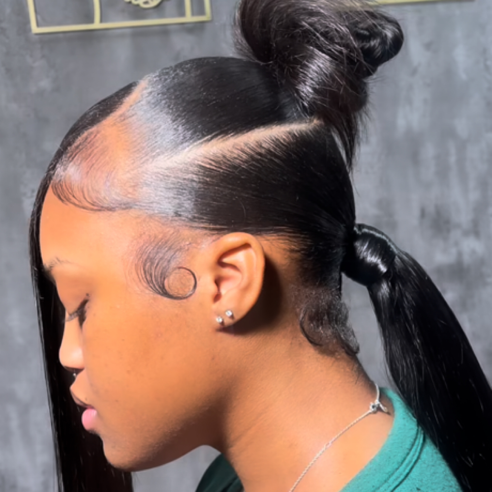Knot And Ponytail at D.enhancer in Hialeah, FL