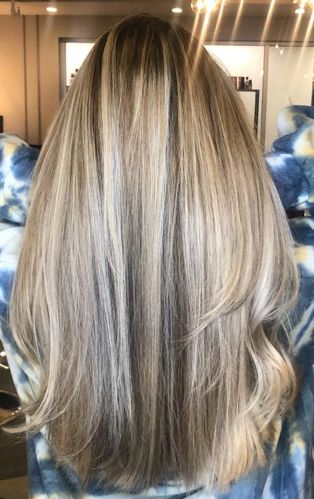 Flat Iron (no blow dry)