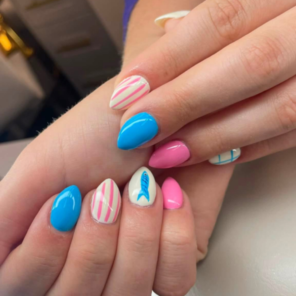 Full Acrylic Set at Elite Salon Co in Great Bend, KS