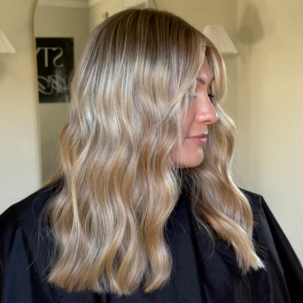 partial blonding at Styledby.rea in La Porte, TX