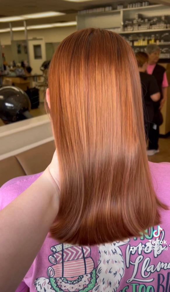 Keratin Treatment at Jessica Smith in Laurel, MS