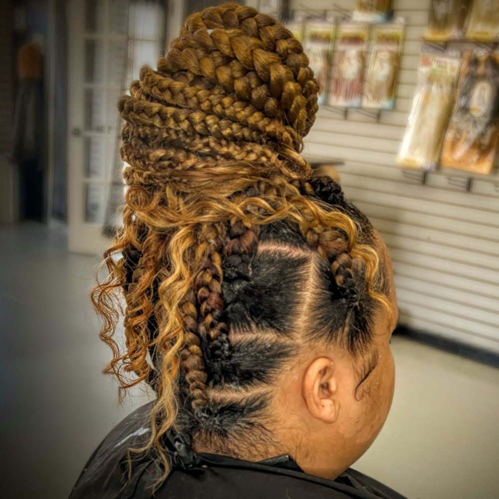 Large Box Braids