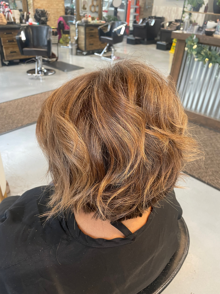 Blowdry + Iron Style