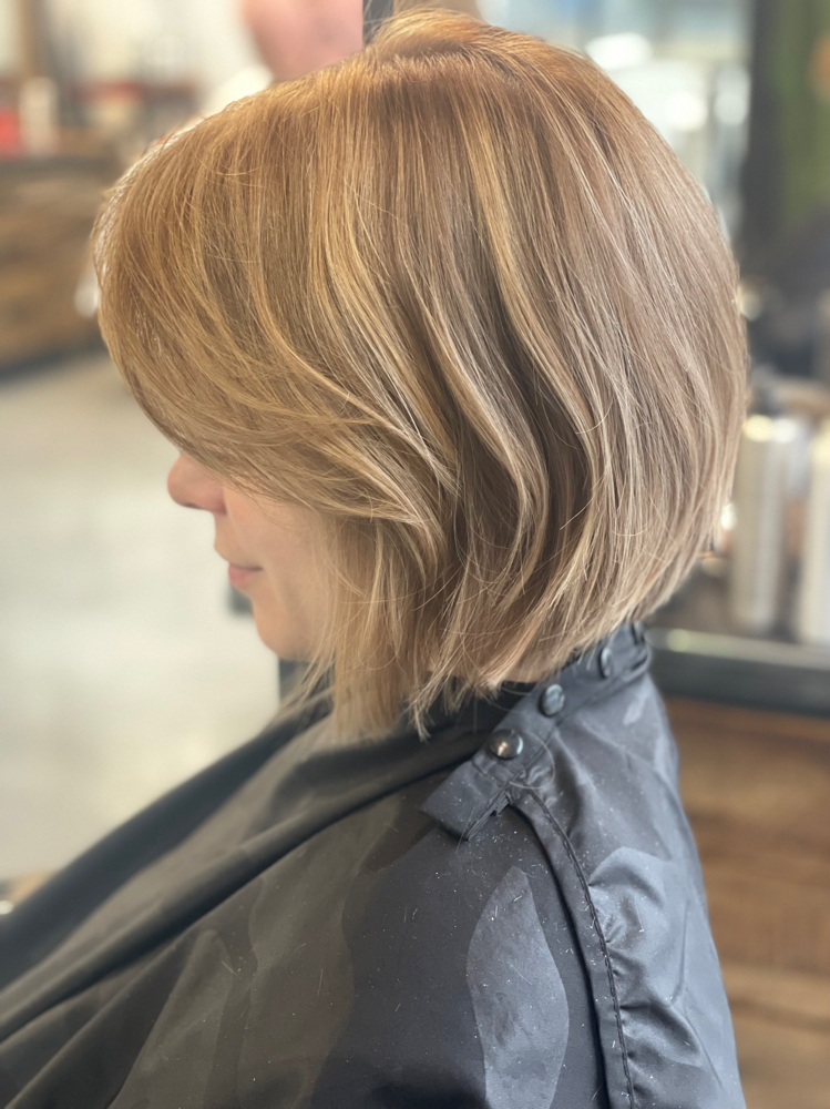 Blowdry + Iron Style