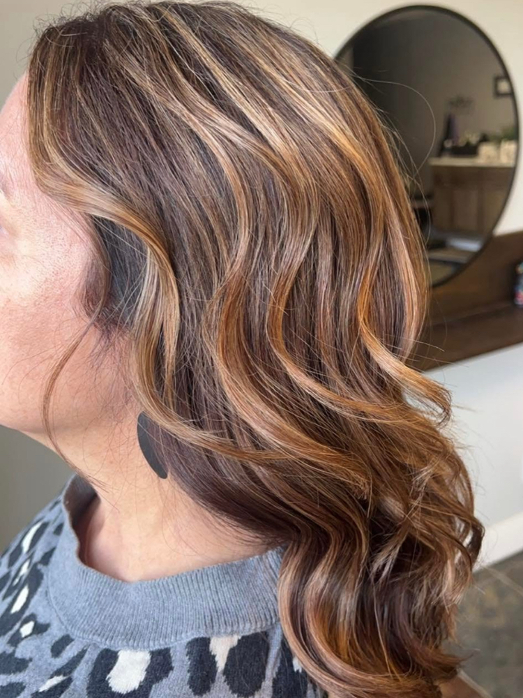 Color +full Foil at Trica Claybourne Hair in Norwalk, IA