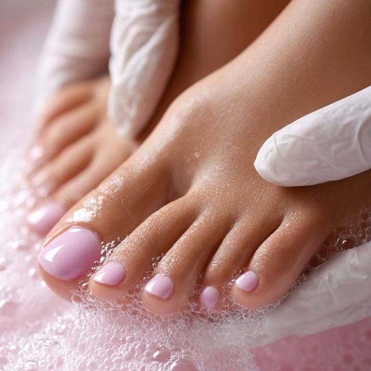 Gel Pedicure at Sunny Nail Studio in Hickory, NC
