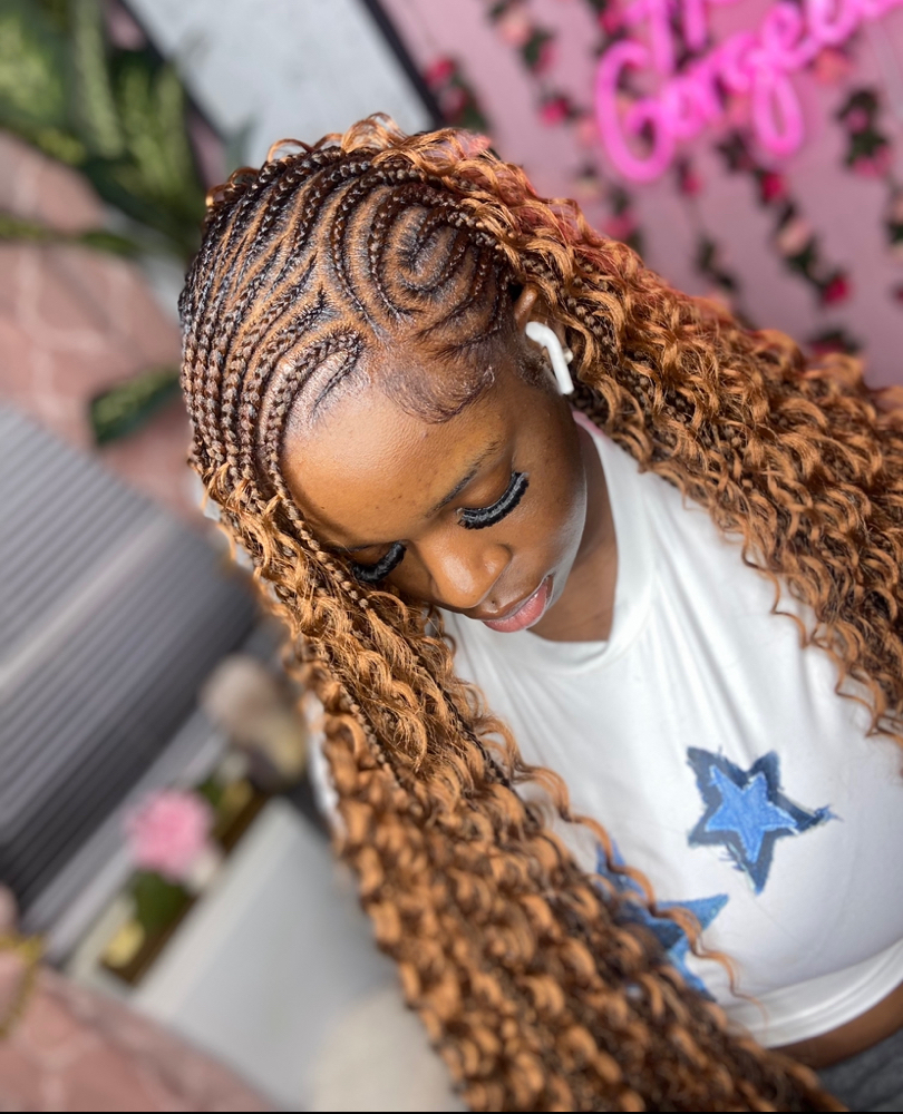 Small Fulani Braids