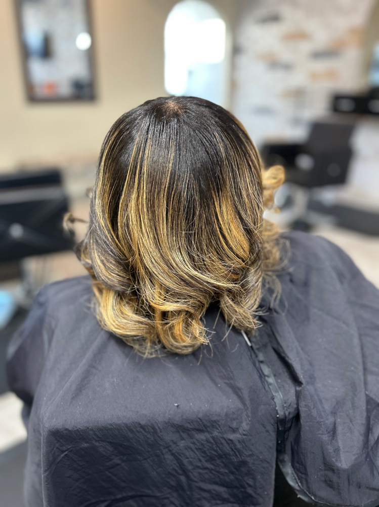 Balayage highlights