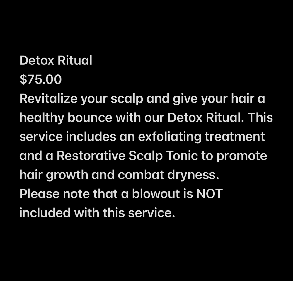 Detox Ritual