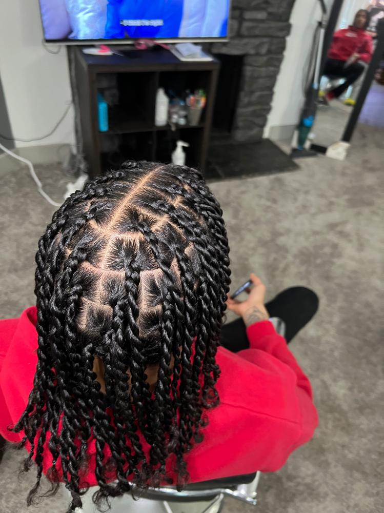 Natural 2 Strand Twist