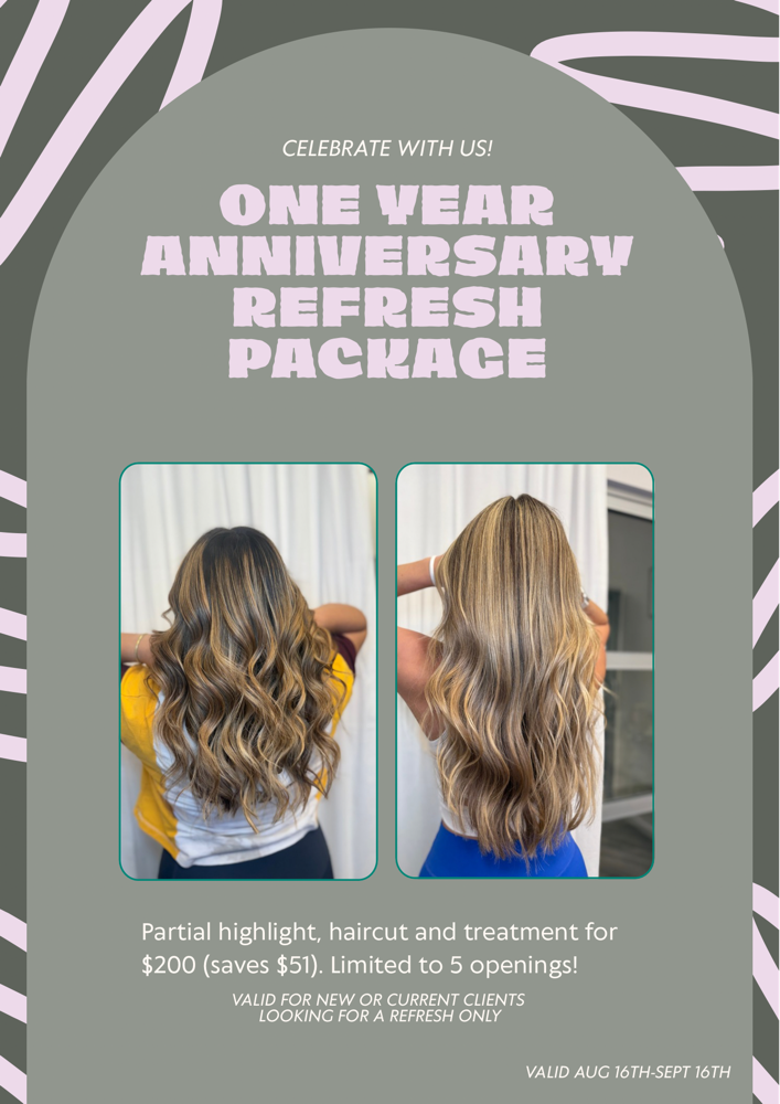 1 Year Anniversary Refresh Package
