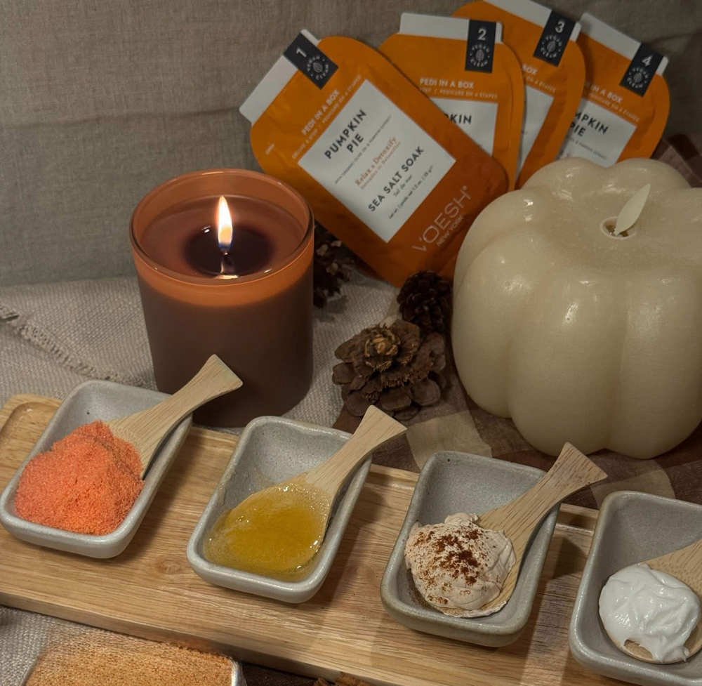 Pumkin Spice Pedicure Special