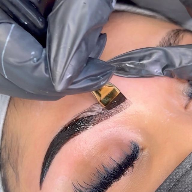 Brow Stain at Xiomara Studio in Dallas, TX