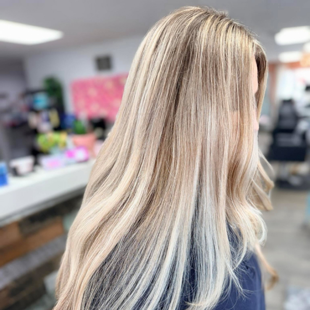 Lived In Blonde Transformation at Hairway to Heaven Salon in Johnstown, PA