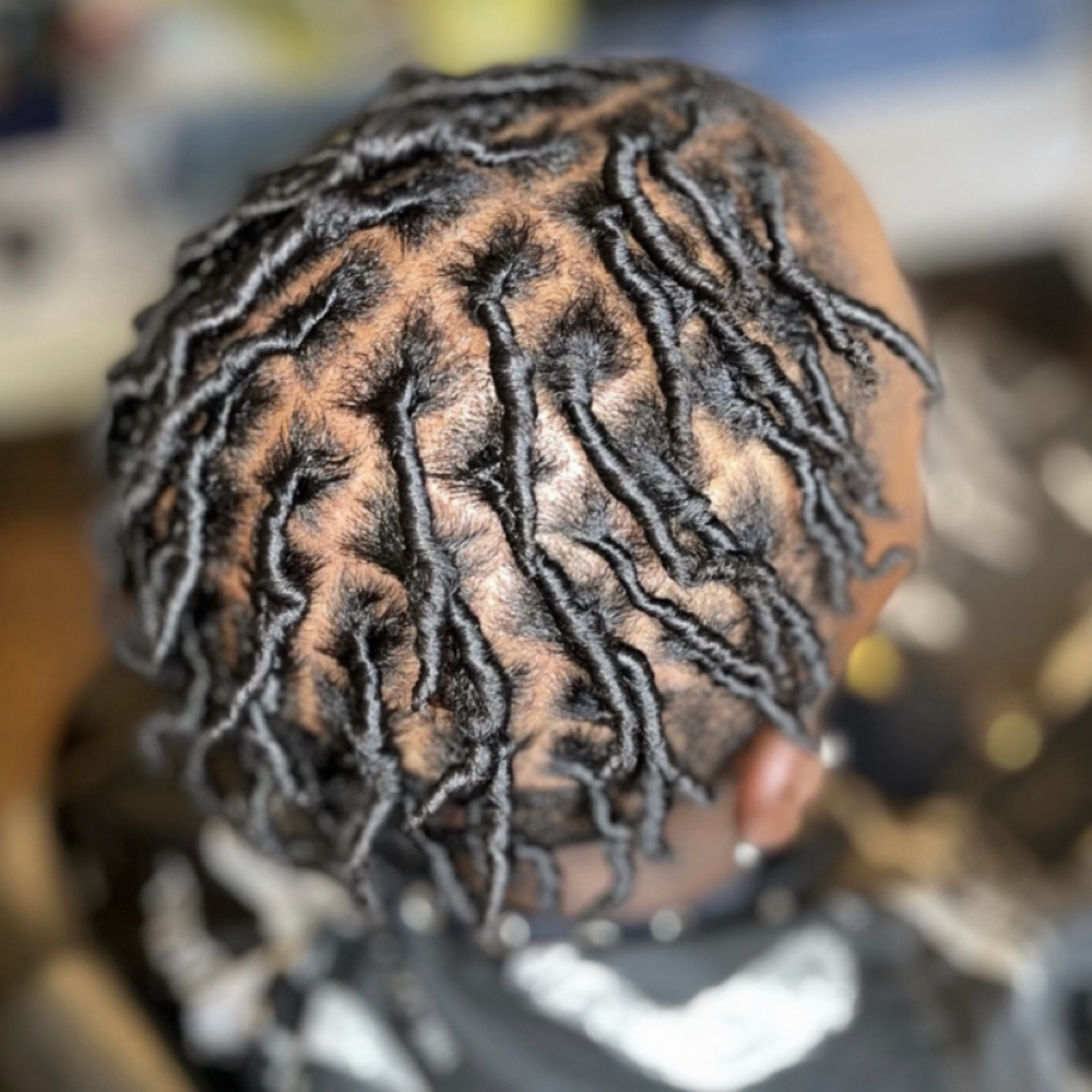 Medium Starter Locs at Nikki The Stylist in Elk Grove, CA