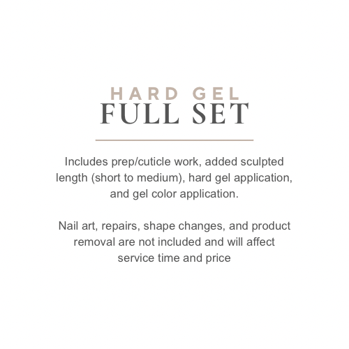 Hard Gel Full Set