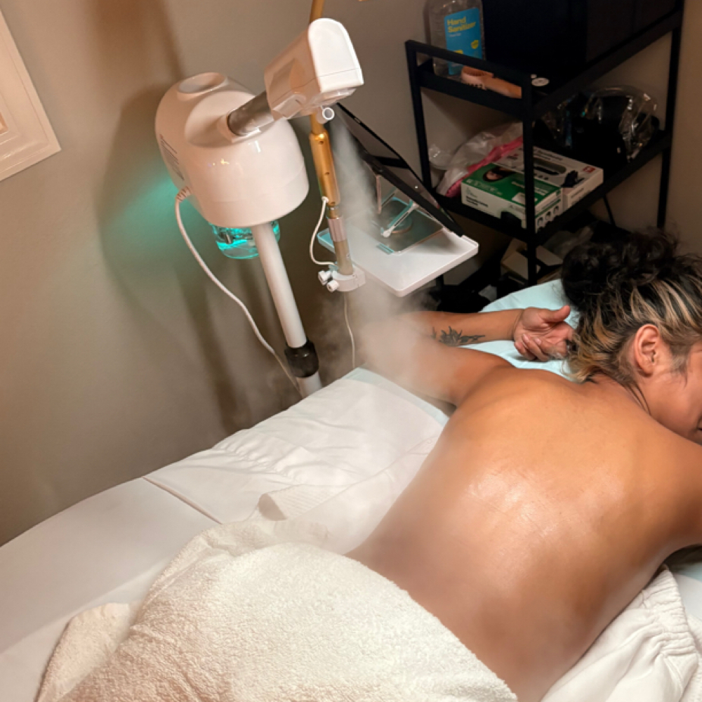 Back Facial at PR Beauty Bar in Conway, AR