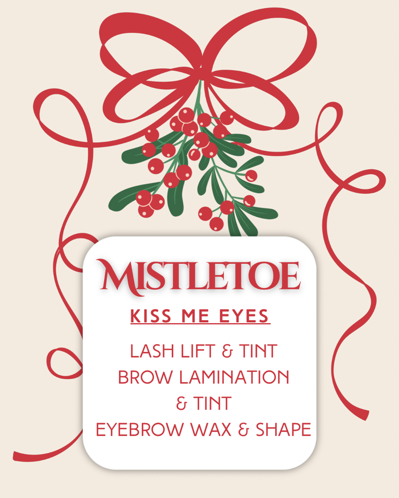Mistletoe Kiss Me eyes