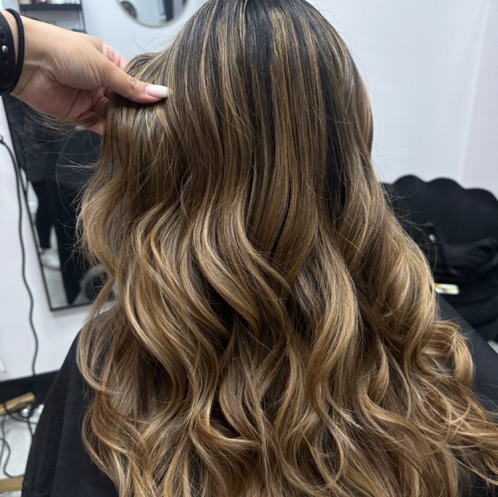Balayage at Glammed By Yam in Nanuet, NY