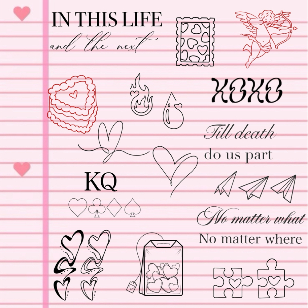 Monthly Tattoo Flash