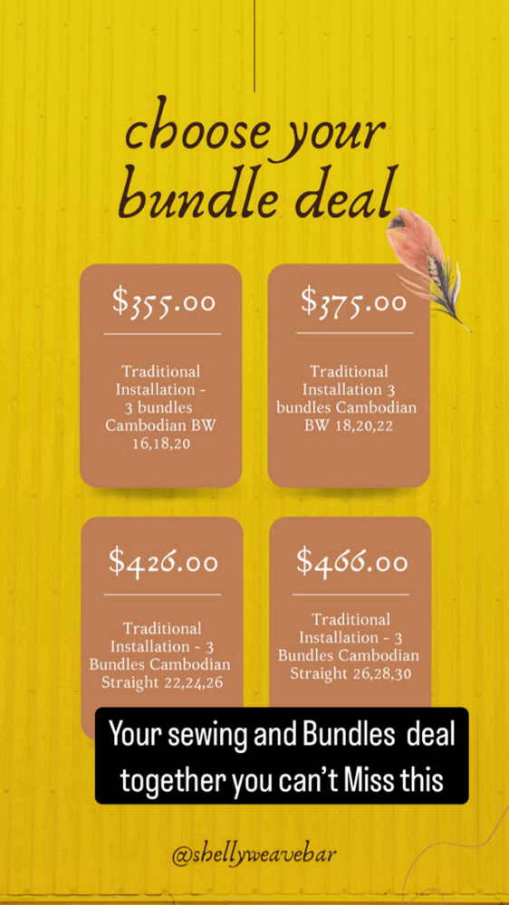Bundle Deal 16,18,20