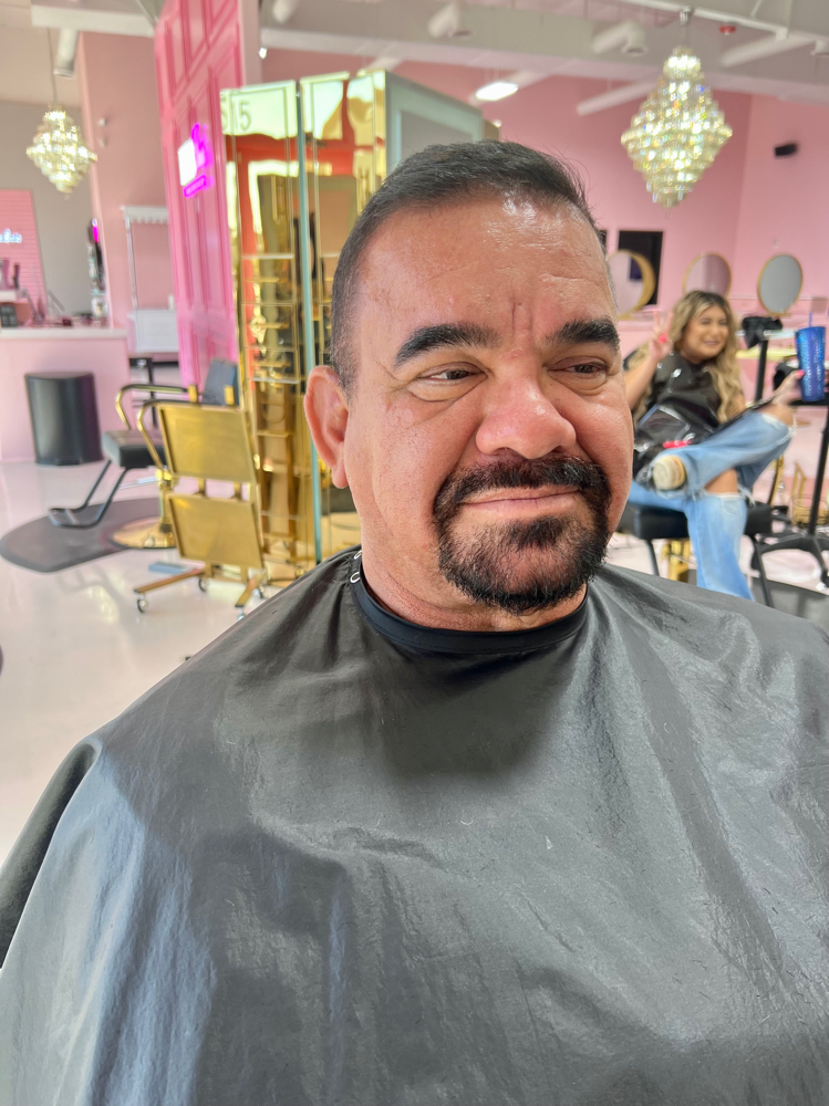 Men Beard Coloring & Eyebrow Groom