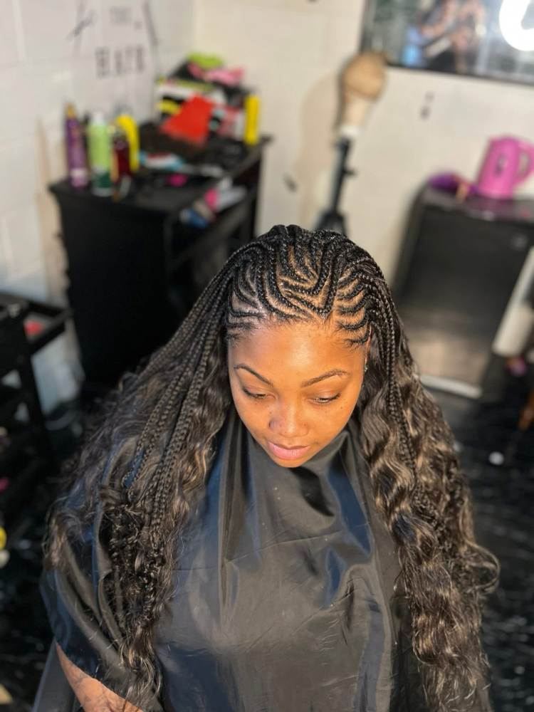Tribal Quick Weave at L&B House Of Beauty in Bluegrass, IA