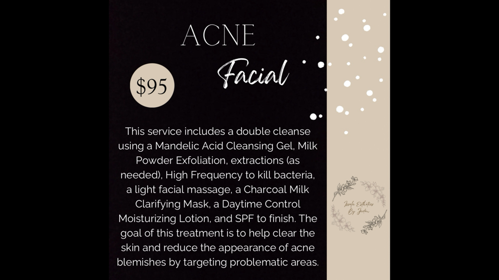 Acne Facial