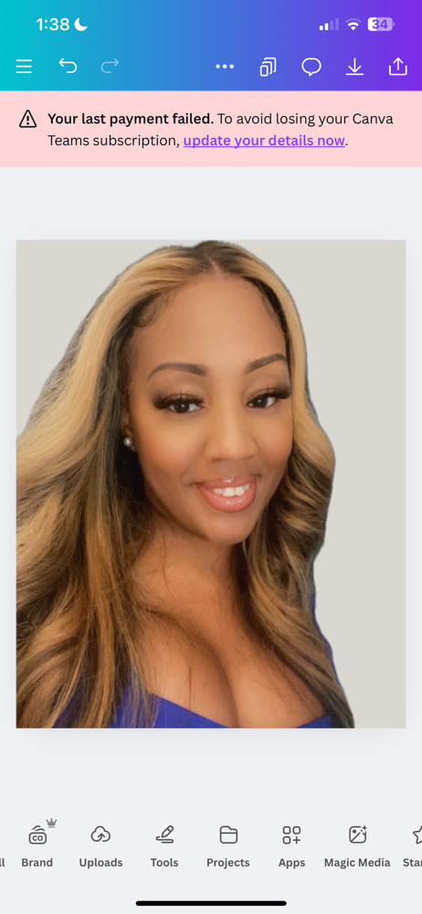 Lace Front Wig Install at Majestic Glam Co in Spartanburg, SC