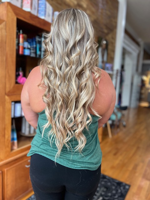 Hand Tied Extension Installation