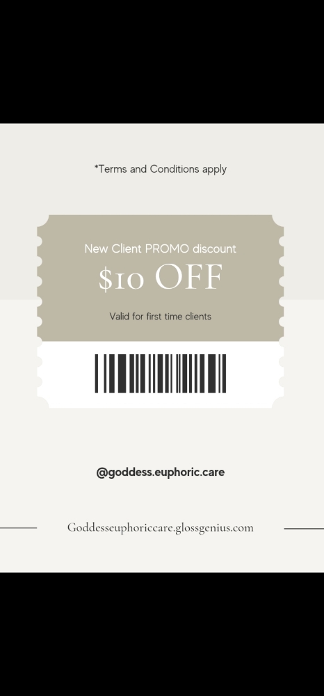 New Client PROMO DISCOUNT!! $10 OFF
