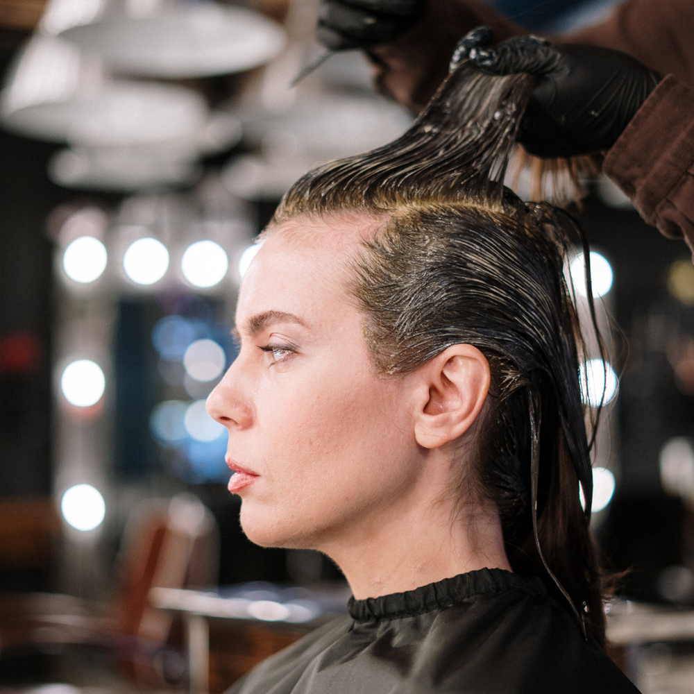 Full Color With Client’s Hair Dye