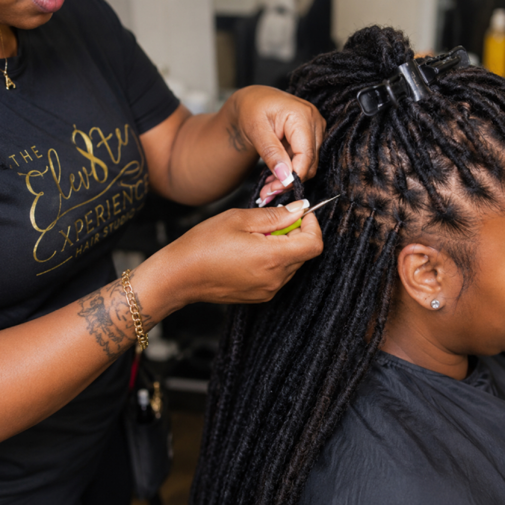 Loc Extensions (Med-Large) at The Elev8’It Xperience Hair Studio,LLC in Mansfield, LA