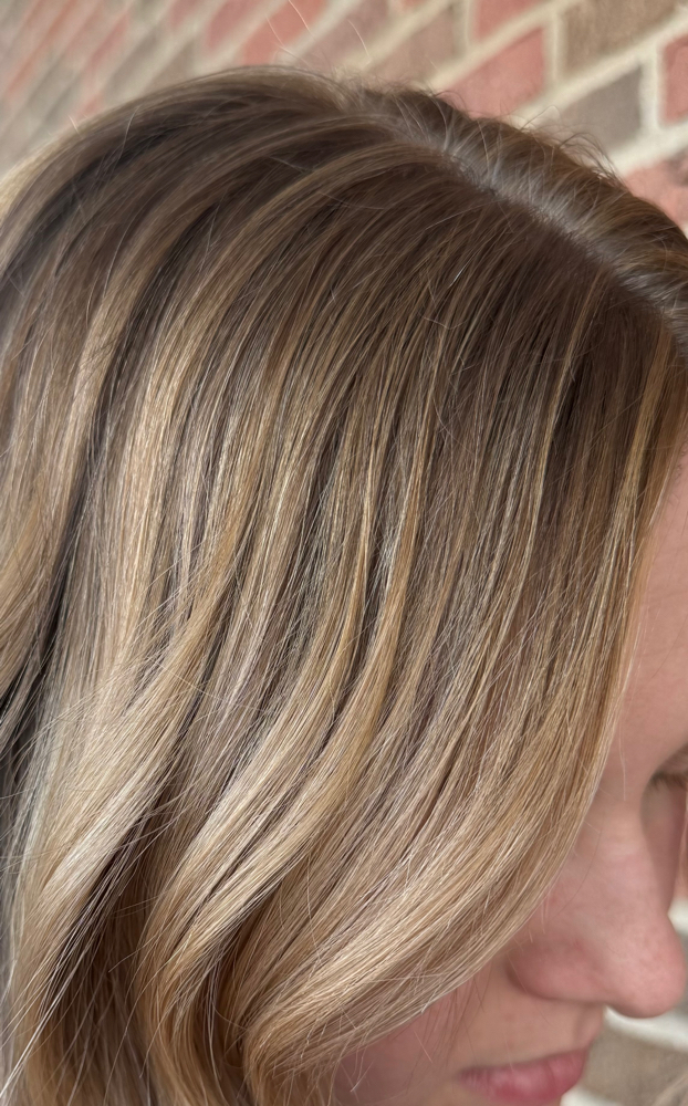 Root Touch Up & Haircut