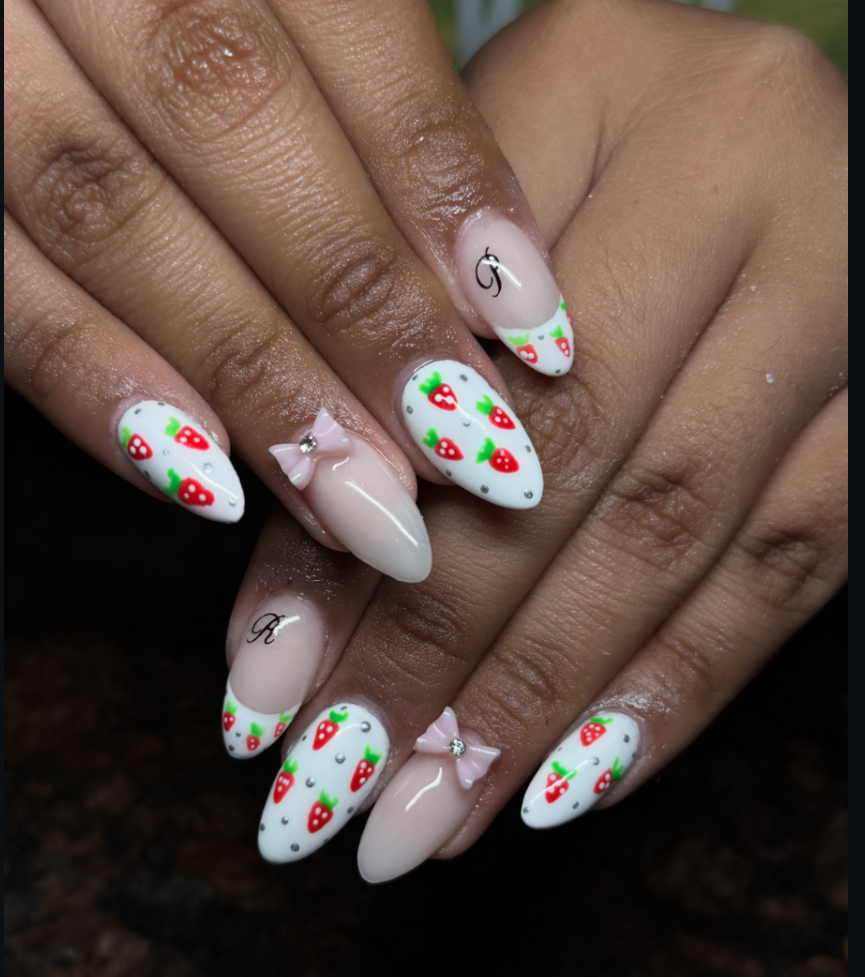 Dip w/extentions at A.C.E_Nails in Fayetteville, AR