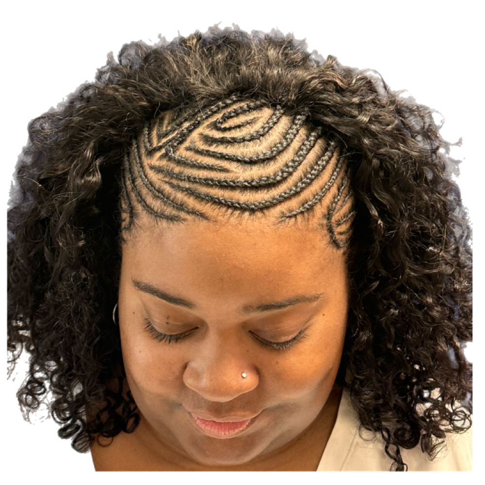 Fulani Sew In at HazeeTheStyylist in Maumelle, AR