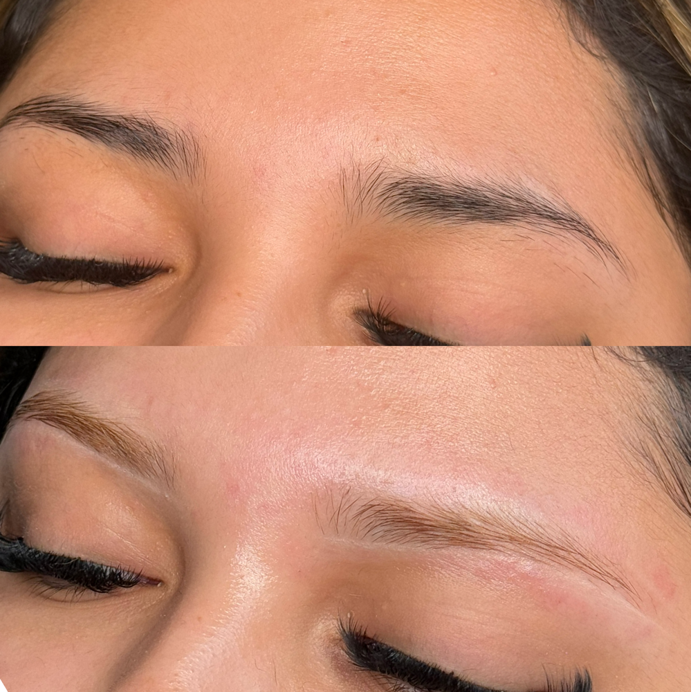 Lightened Brows + Shape